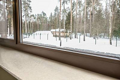 Подоконник пластиковый Moeller 250мм, крем-брюле глянцевый